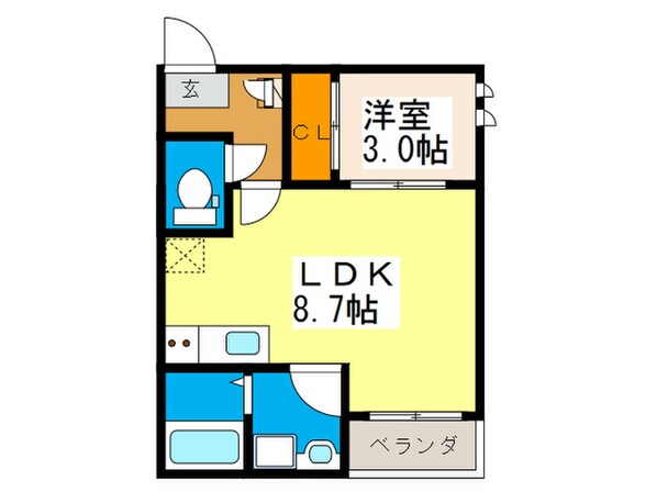 Regalest　La　Nobleの物件間取画像